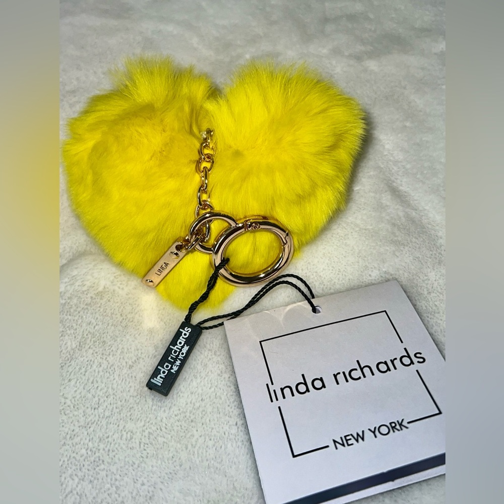 Linda Richards genuine, Rex rabbit keychain, brand new